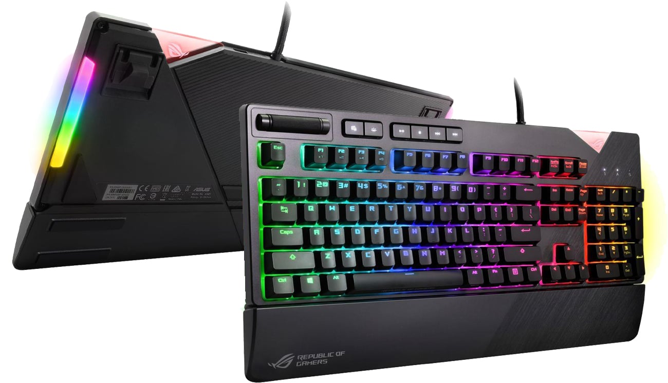 ASUS - 【赤軸】ASUS ROG Strix Flare PNK LTD 新品 ASUSのピンク色ゲーミングデバイス「ROG PNK LTD」が発売、計4